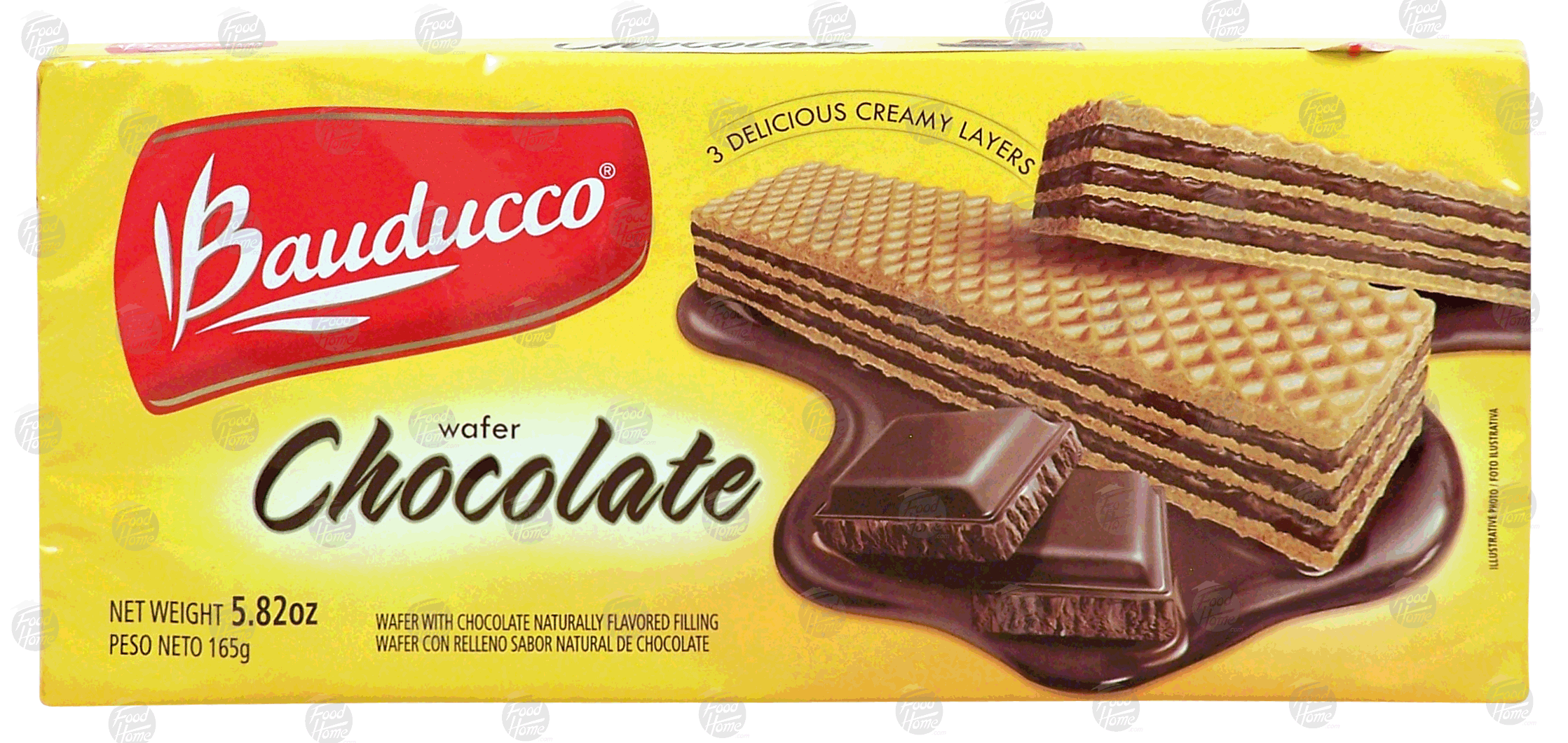 Bauducco  wafer with chocolate naturally flavored filling Full-Size Picture